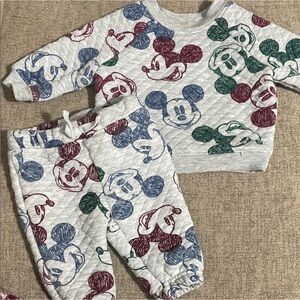 Mickey Mouse Kids Pajamas - Multicolor